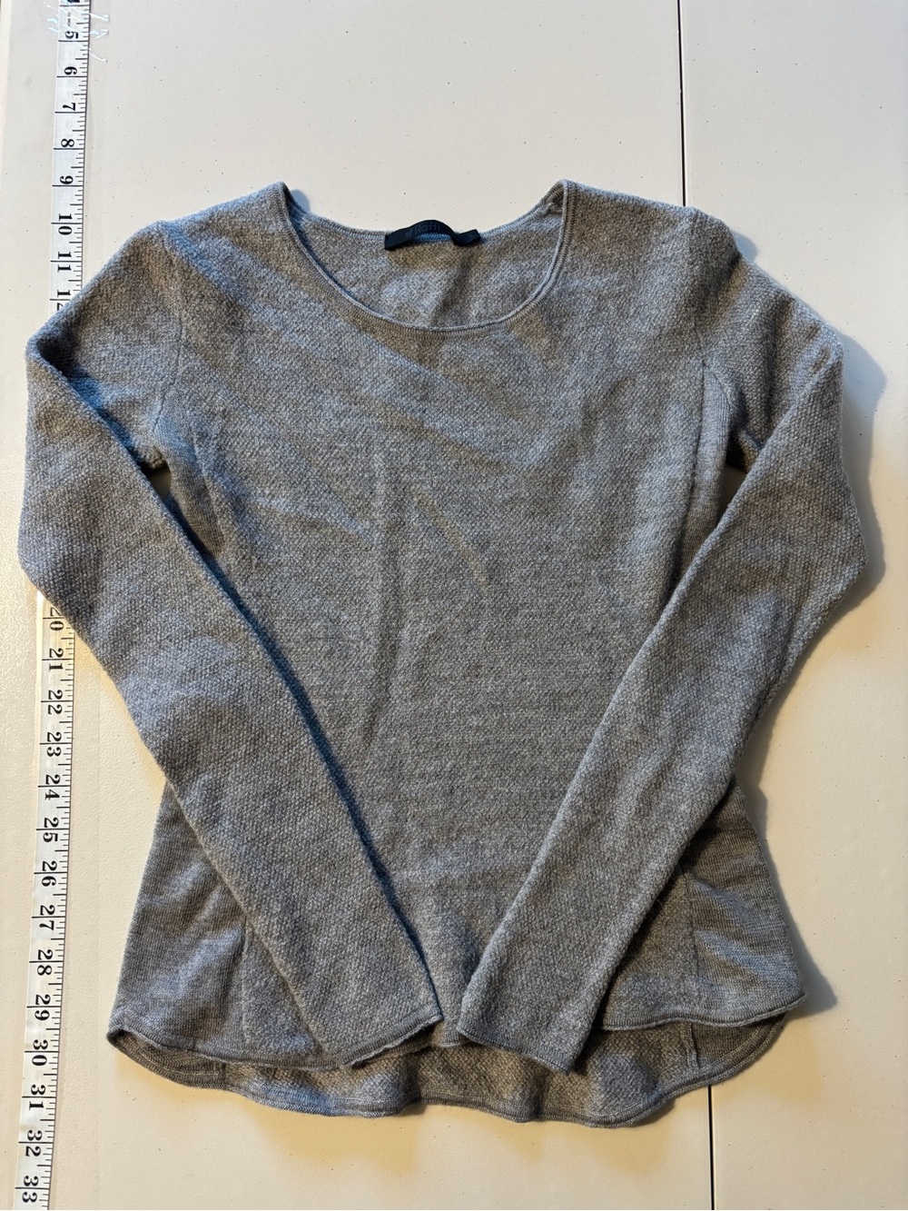 Minimalist Merino Wool Womens Sweater Size Small Quiet Luxury Gorpcore Elevated